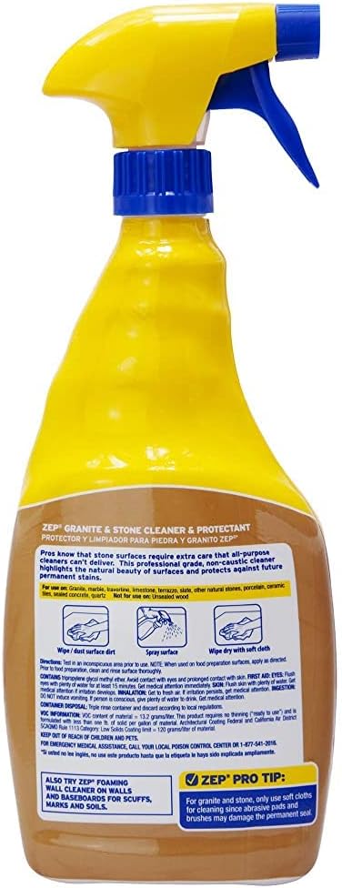Zep Granite & Stone Cleaner - Protect and Shine