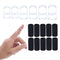 Soft Home 16 pcs Finger Splint Kits Including 6 Pack Oval Finger Splints Clear