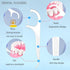 Dental Floss Holder, Pop-up Floss Box Automatic Tooth Picks Dispenser, Portable Flossers for Adults with Travel Case
