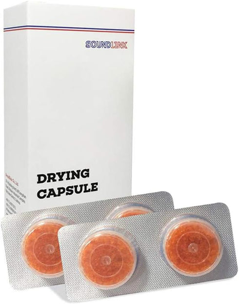 Hearing Aids Drying Kit, Includes Drying Jar and Two Drying Capsules (60 * 85mm)
