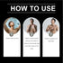 STAZA 30ml Mens Massage Oil with Ginger Extract, Moisturizing Nourishing Skin Oil for Daily Relaxation & Comfort Care