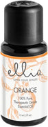 15ml Ellia Orange Essential Oil Diffuser | 100% Pure, Therapeutic Grade