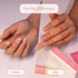 Made My Nails Buffer, Ultimate Shine 3 Way Nail Buffing Block with Professional Nail File 120/180 Grit
