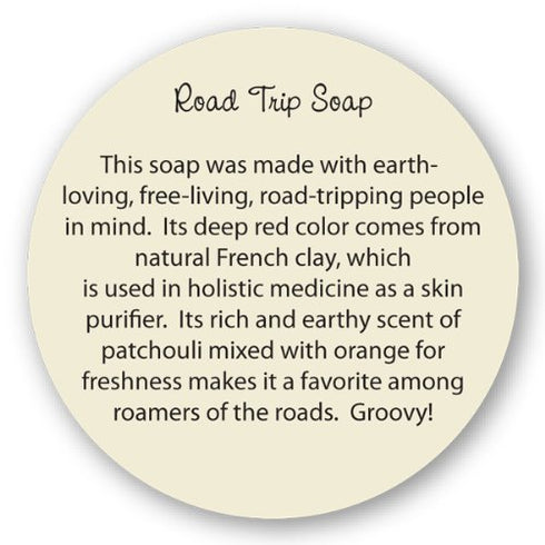 Patchouli Soap Bar - 1 (4oz) Handmade Bar Soap in Retro Gift Tin, Boho Aesthetic for Women & Men