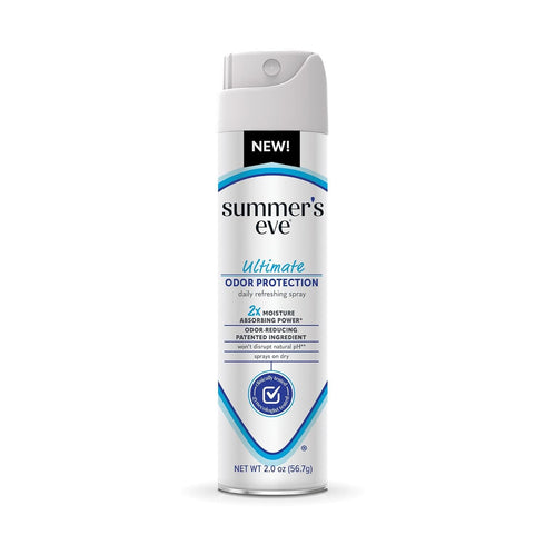 Summers Set, 15 12 Count 2 Pack 6) Eve Ultimate Odor Protection Feminine Care Wash, Wipes & Freshening Spray