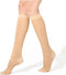 WOGOSVOR Sheer Compression Socks 15-20 mmHg Support Stockings Hose (Nude, S/M)