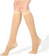 WOGOSVOR Sheer Compression Socks 15-20 mmHg Support Stockings Hose (Nude, S/M)