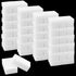 100 Pack White Melamine Foam Sponge Cleaning Pads, Lightweight Non-Scratch Scrub Sponge for Kitchen and Furniture