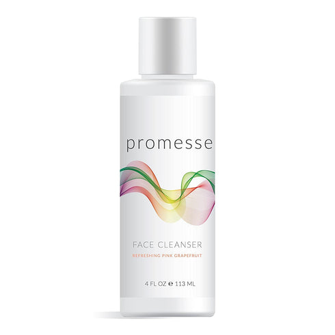 promesse Grapefruit-Scented Acne Control Facial Cleanser - Anti-Aging Exfoliating Wash with Glycolic & Salicylic Acid,