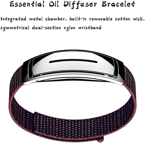 YOLAXGA Set Essential Oil Diffuser Bracelet, Adjustable Wearable Strap Personalized Fragrance Diffuser Bracelet,Gift