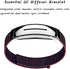 YOLAXGA Set Essential Oil Diffuser Bracelet, Adjustable Wearable Strap Personalized Fragrance Diffuser Bracelet,Gift