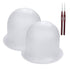 Highlight Caps with Coloring Hair Hook, 2 Packs of Frosting Coloring Cap, Professional Salon Silicone Hairdressing Tools