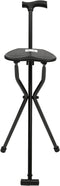 Mlonausz Walking Stick, Walking Cane, Cane Chair, Folding Cane with Seat is 35.4