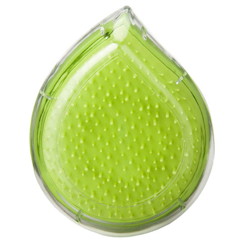 Michel Mercier Travel Hair Brush - Wet Dry Detangling Brush for Curly Hair, Compact Size for Travel