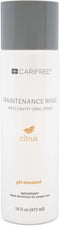 CariFree Maintenance Rinse, Citrus Flavored, Anti-Cavity Fluoride Mouthwash, Dentist Recommended, Prevents Oral