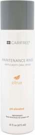 CariFree Maintenance Rinse, Citrus Flavored, Anti-Cavity Fluoride Mouthwash, Dentist Recommended, Prevents Oral