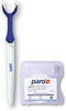 Paro Floss Holder and Mint Floss, Waxed, Fluoridated, 50M