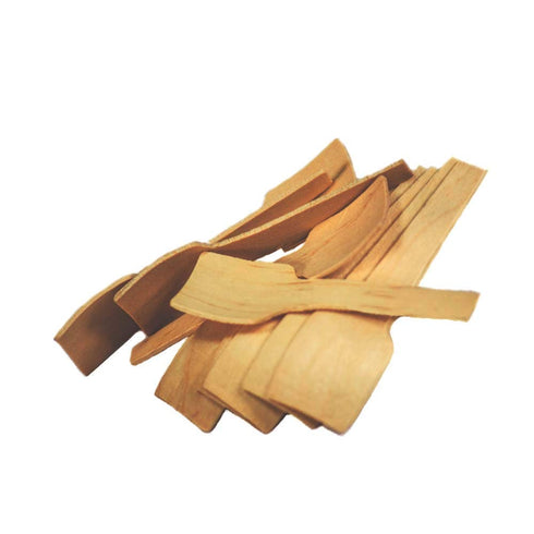 Perfect Stix Wooden Square Taster Spoons. 2 3/4 inches case Pack of 1000