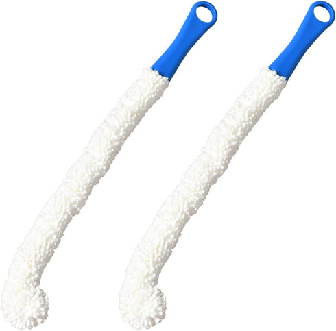 Maxmoral 2PCS Wine Glass Cleaning Foam Brush 44.5cm Flexible Long Bottle Cleaner Suitable
