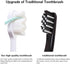 Gvirohzy 20000 (4 Packs) BREVI Nordic-Inspired Premium Nano Toothbrush, Extra Soft with Soft Bristles, Micro Fur Manual