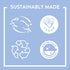 Molly’s Suds Laundry Detergent Sheets, 70 Loads (Ocean Mist) | Gentle on Sensitive Skin, Liquidless & Plastic-Free