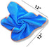 Microfiber Pros 10 12"x12" Silver-Infused Microfiber Cloths. Go Beyond Ordinary Cleaning. Washable/Reusable Cloths.