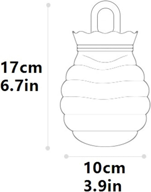 RLPPBMD Tummy Hot Water Bottle Silicone Hot Water Bag Hot Compress Warmer Water Filling Type Water Warmer Bag Compact