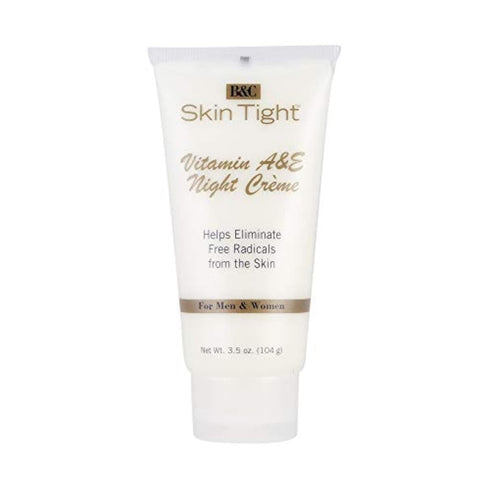Skin Tight Night Creme, Vitamin A & E, 3.5 oz