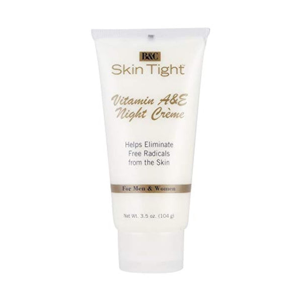 Skin Tight Night Creme, Vitamin A & E, 3.5 oz