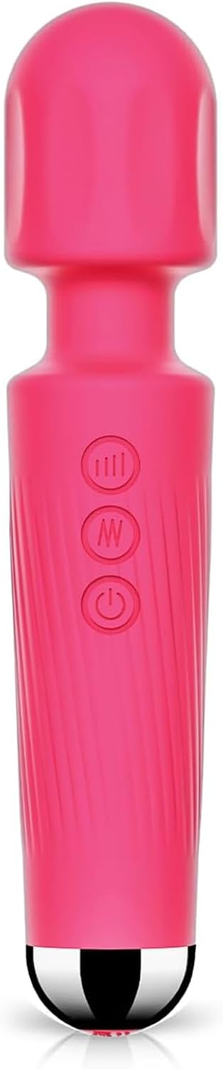 Labnique Handheld Electric Back Massager, 8 Powerful Speeds 20 Modes Vibration, Muscle Aches