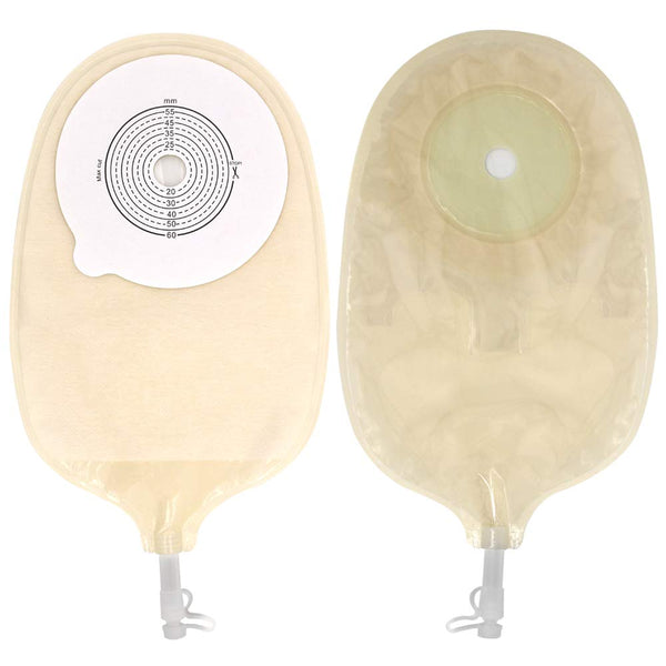 YEYSXSY Urostomy Supplies Medicals Drainable Pouch Ostomy Stoma Bags One Piece System Cut-to-FitMax