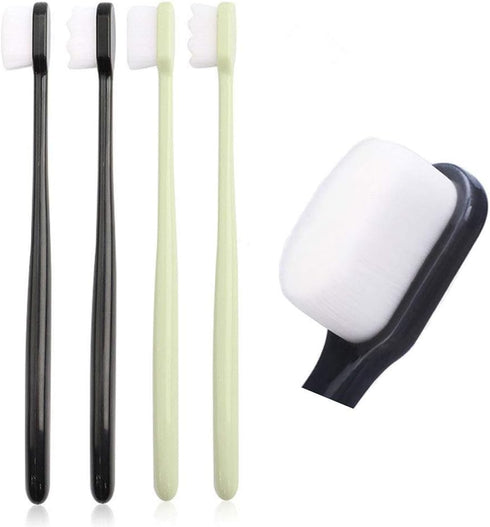 4PCS/Pack 10000 Hairs Toothbrush - Dental Oral Care Teeth Brush for Tooth Sensitivity