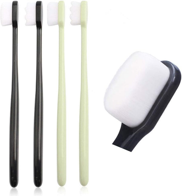 4PCS/Pack 10000 Hairs Toothbrush - Dental Oral Care Teeth Brush for Tooth Sensitivity