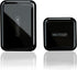 DUBSTAR Waterproof Travel Pill Organizer, Small Pill Box with 4+6 Compartments, Portable Medicine Holder, Black
