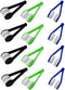 zuylikxy 12PCS Eyeglass Cleaner, Mini Microfiber Cloths and Brush for Sunglasses, Eyewear and