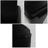 Plastic Trash Can with Swing Lid | 4.2 Gallon | Black | 1 Pack