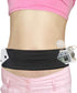 Insulin Pump Belt Adjustable, Lightweight Diabetic Waist Fanny Packs for EpiPen T1D Men Women Black