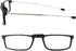 Folding Reading Glasses - Portable Foldable Readers for Men Women with Case, 2 Pairs 1.00