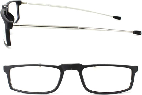 Folding Reading Glasses - Portable Foldable Readers for Men Women with Case, 2 Pairs, 2.00
