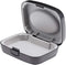 Hearing Aid Hard Case, Portable Protective Storage for BTE CIC IIC ITE (Black)