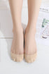 Ball of Foot Cushion Socks Non-Slip Pain Relief Toe Topper Socks, Seamless Half Forefoot Socks