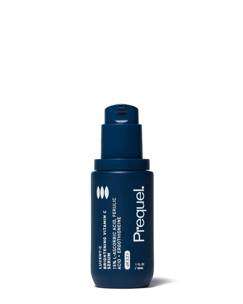 Prequel Skin Lucent-C Vitamin C Facial Serum, L-Asorbic Acid and Ferulic Acid Face Treatment, 1 Fl Oz