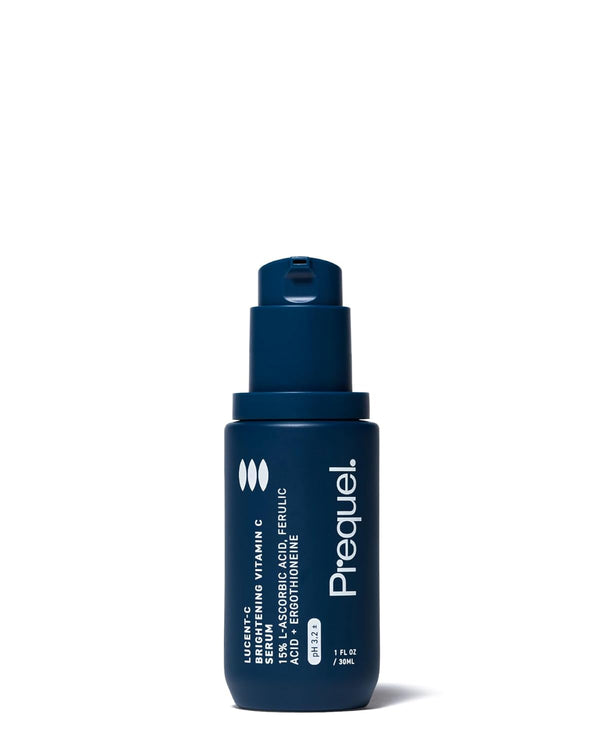Prequel Skin Lucent-C Vitamin C Facial Serum, L-Asorbic Acid and Ferulic Acid Face Treatment, 1 Fl Oz