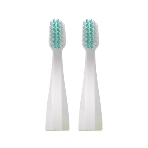 Ayurvedic Quick Sonic Toothbrush Head Replacement for Adults, DailyClean Toothbrush, 2 Count