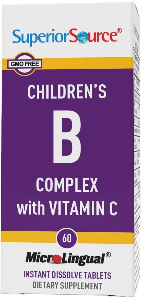 Superior Source Child B-Complex Vitamins, 60 Tablets