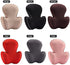 HONCENMAX Lumbar Support - Memory Foam Pillow Back Cushion - Lower Back Pain Relief - Backrest for Car Seat, Home