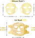 Face Ice Pack and 2 Packs Silicone Face Mask Cover, Full Facial Frozen Masks for Puffiness and Swelling Relief