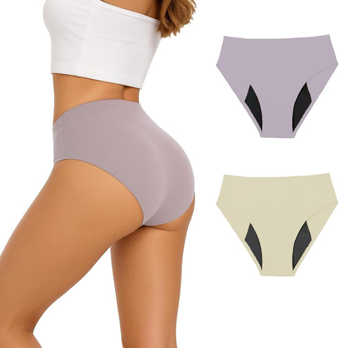Jointown Incontinence Underwear for Women Washable High Absorbent Period Underwear Reusable Leakproof