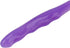 False Teeth Cleaning Brush, Portable Dual Head Denture Cleaning Toothbrush, Multi Layered Bristles for Care (Purple)