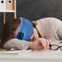 Bluetooth Sleep Headphones Eye Mask, Soft Headband with Wireless Earbuds for Travel Meditation, Blackout Sleep Mask